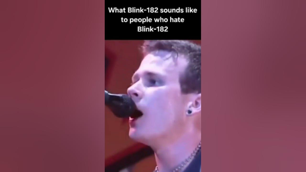 What Blink-182 sounds like to people who hate Blink-182 #Blink182