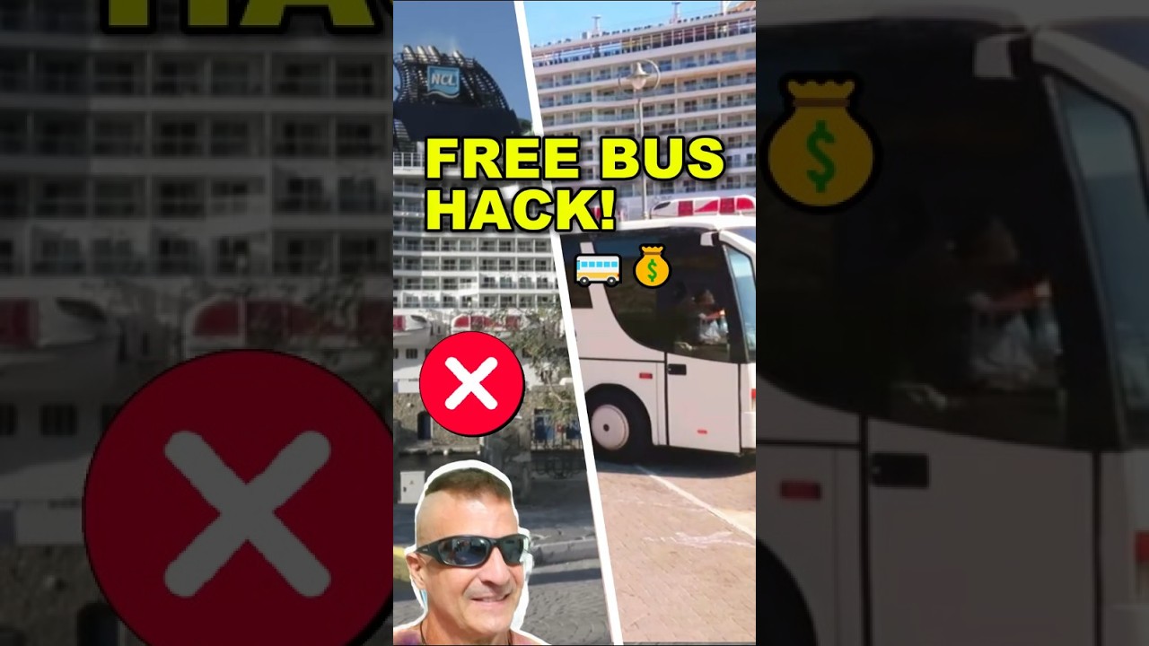 The Free $0 Cruise Port Shuttle Hack Most Passengers Miss in Mykonos! 🚢🇬🇷