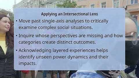 How Does Intersectionality Reveal Power Dynamics?
