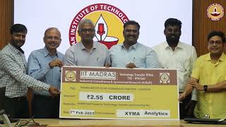 IIT Madras Technology Transfer Office signs a Technology Licensing Agreement with XYMA Analytics