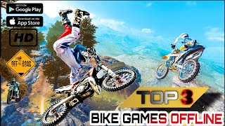Top 3 offline bike game for Android ir iOS