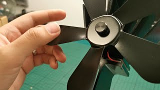 Kaminer heat powered stove fan (YL-504)- review and quick test