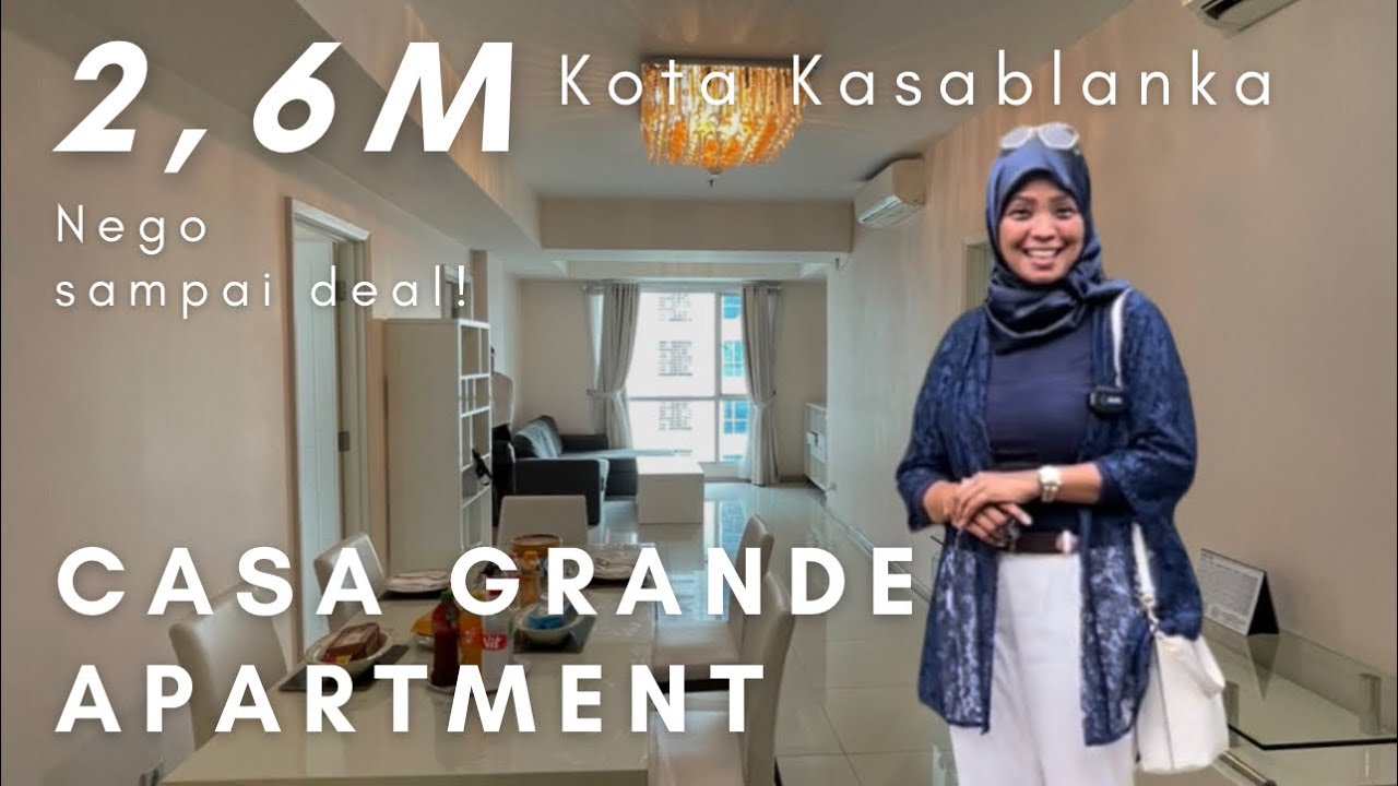 Apartement Modern di Kota Kasablanka Casa Grande Tebet Jakarta Selatan | Hanya 2M an