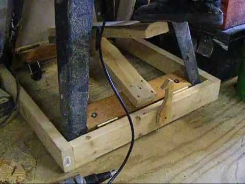 Retractable Casters for My Table Saw - YouTube
