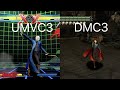 ULTIMATE MARVEL VS CAPCOM 3 vs Devil May Cry 3 Vergil Skills Comparison / UMVC3とDMC3のバージルの技モーション比較