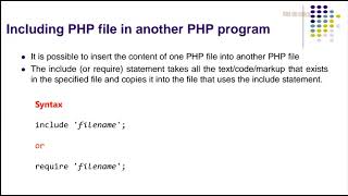 KTU CS463 Web Programming|Module 3 Part 2|Introduction to PHP, structure, variables