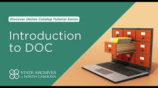 Introduction to the Discover Online Catalog