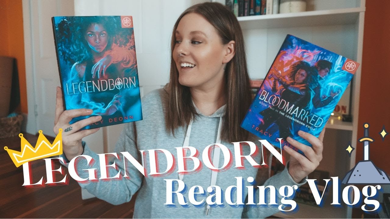 READING VLOG || Losing my mind over LEGENDBORN & BLOODMARKED! *Spoiler Free*