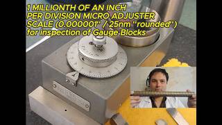 1 Millionth of an Inch Micro-Adjuster