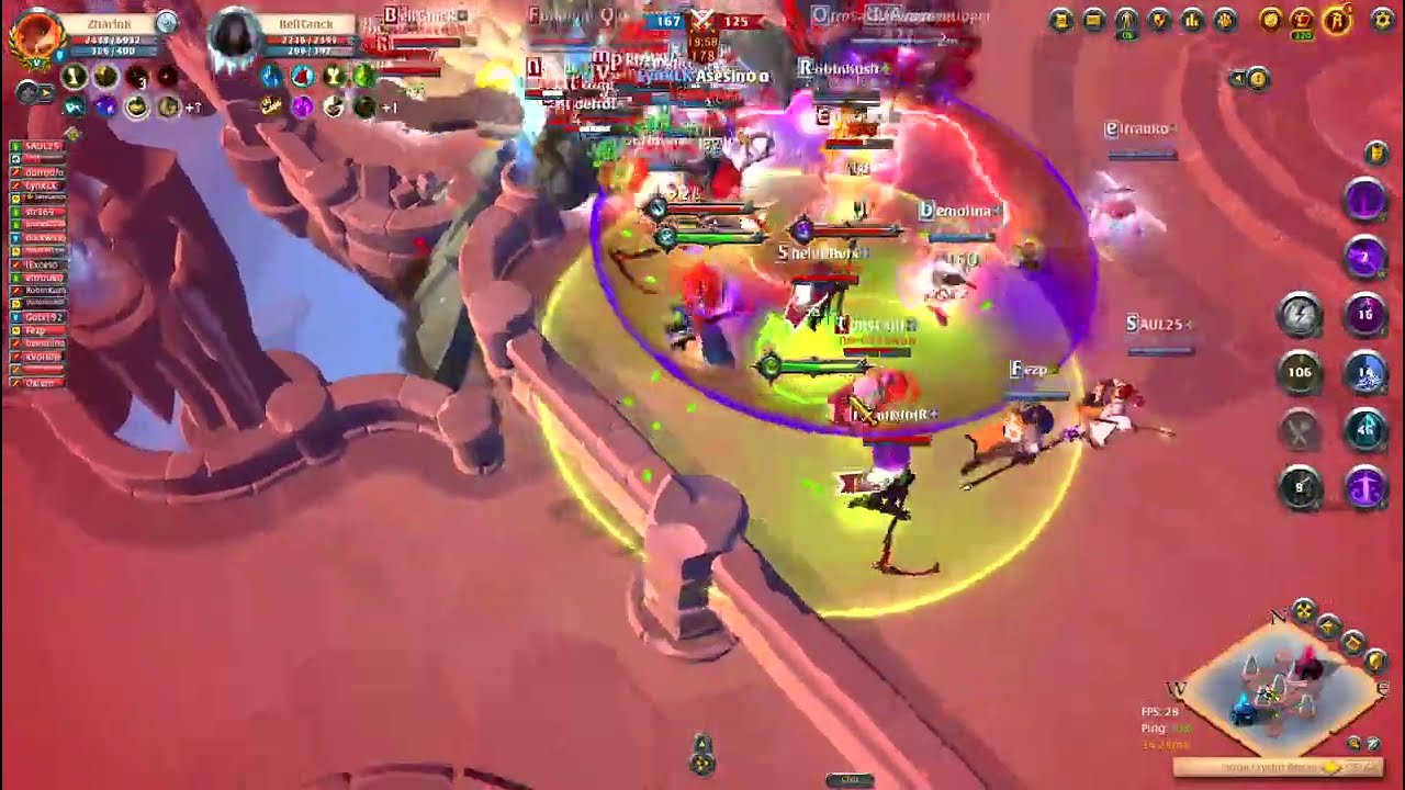 Albion Online Practica Scrim Grim_Reaper x D A E M 0 N Round 2