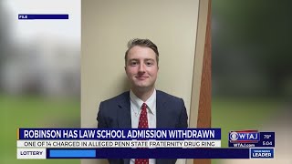PSU frat member charged in drug ring has law school admission withdrawn | WTAJ