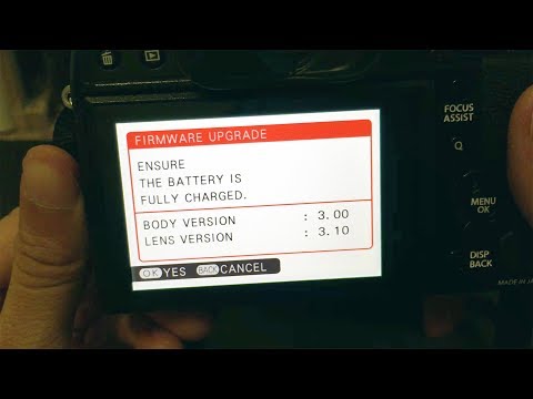 How to Update the Firmware on a Fujifilm Camera (QUICK TUTORIAL)