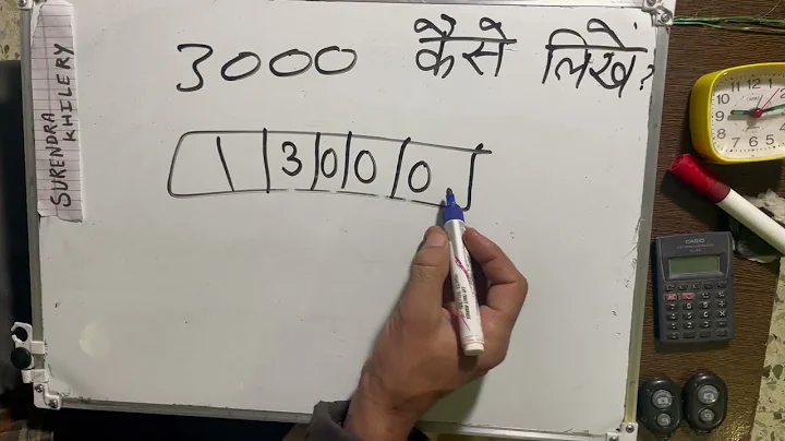3000 kaise likhate hain | Three thousand only | 3,000 Spelling hindi english | Hindi