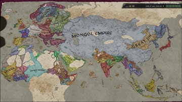 CK3 Timelapse but its asia expansion mod with buffed Mongols 1178