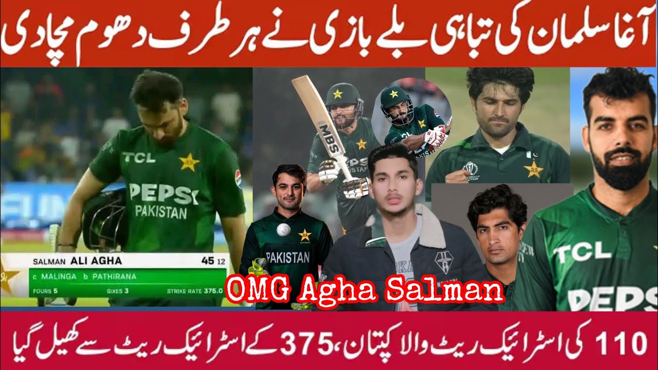 From slow to savage Salman on fire/Captain ne sab ko shock de diya/110 strike rate say seedha 375 