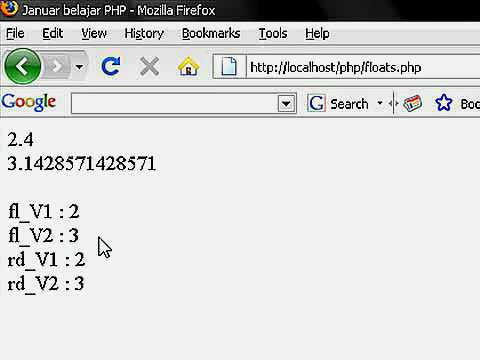 12. php - float
