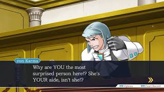 30 seconds of Franziska von Karma knocking the table