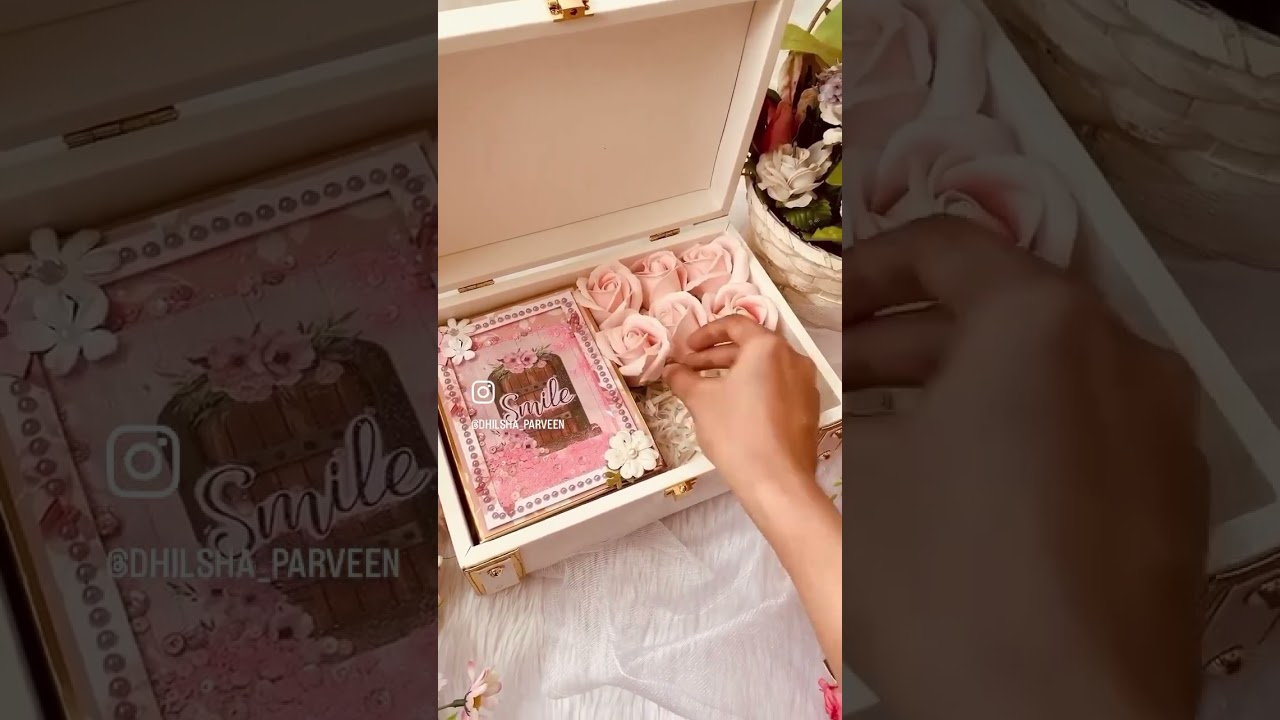 Customised gift hamper for a birthday girl 