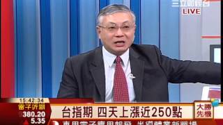 韋國慶-0123 大戶.外資作多 台指期漲73點∣大勝先機∣三立財經台CH88