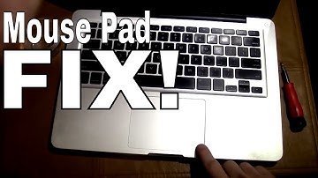Macbook TrackPad -- MousePad Not Clicking --DIY--How To