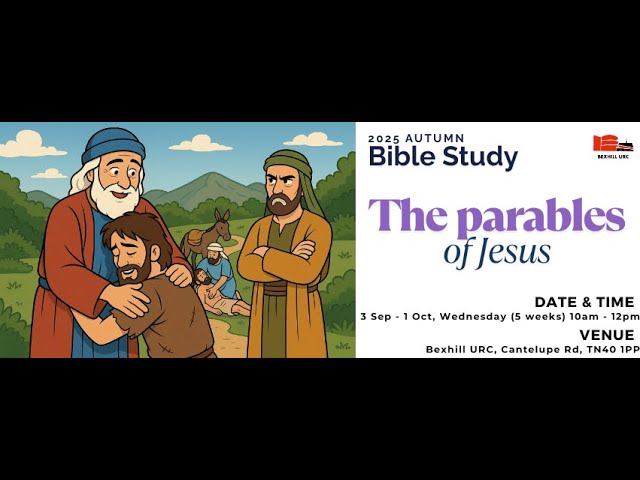 A teaser for the Autumn Bible Study 2025 - The Parables of Jesus