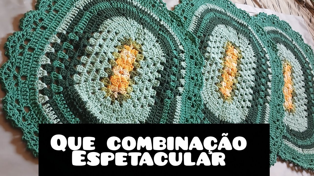 JOGO DE BANHEIRO ESPIRAL // ECONÔMICO RAPIDO E  fácil #crochet #vlog 
