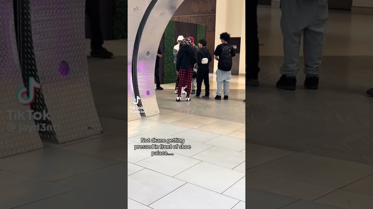 Dkane pressed In mall