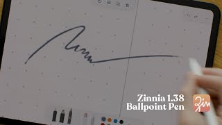 Discover Zinnia's ballpoint pen and palette screenshot 2