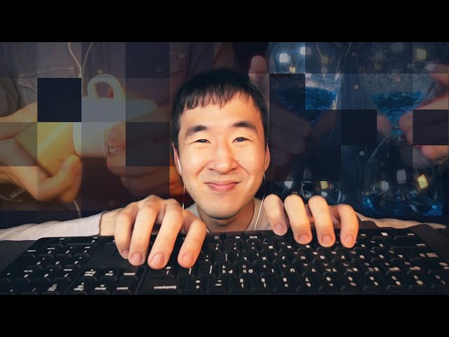 One Minute ASMR of Researching