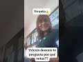 yo voto el 28 por un cambio político para mí país ..