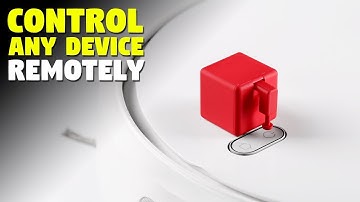 Fingerbot|Control All Devices Remotely Through Voice or App|Controls Almost Any Device Remotely