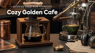 Cozy Golden Hour Cafe | Soft Jazz Music with Coffee Shop Atmosphere for Unwind screenshot 3