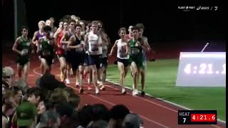 9:04.98 3200m Carolina Distance Carnival