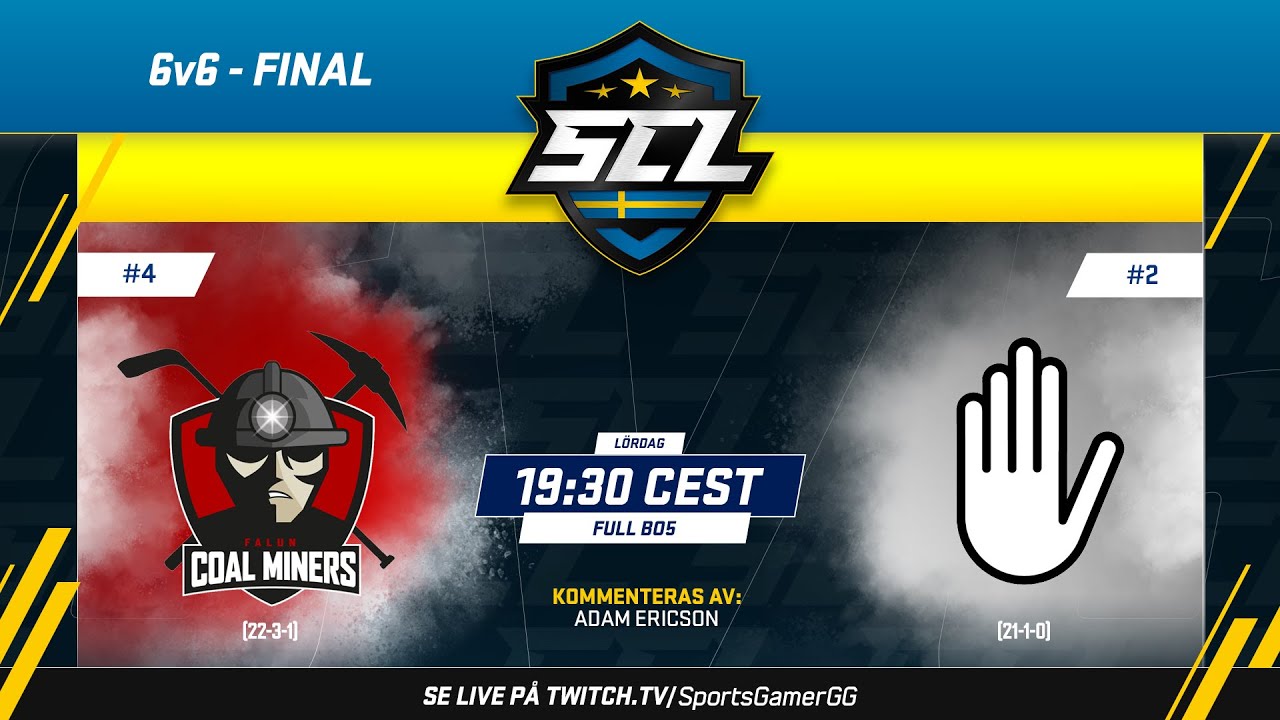 [6v6/SE] SCL 2022 Finals: Falun Coal Miners vs. Manos (BO5)