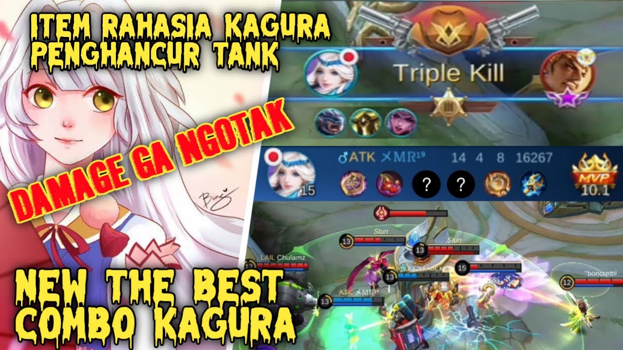 Gamplay Kagura X Johnson combo meta haram terbaru Mobile Legends YouTube