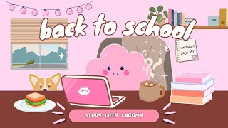 📚 Study With Lagomy- 1 Hour of Relaxing Music & Cozy Animation | Study Motivation & Focus Boost 🌟