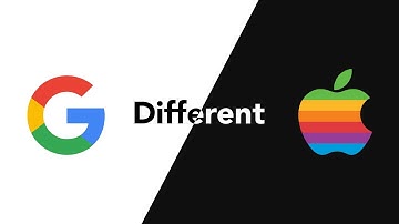 Why are Apple and Google so different?