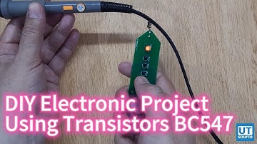 DIY Electronic Project using Transistors BC547.--Utsource.