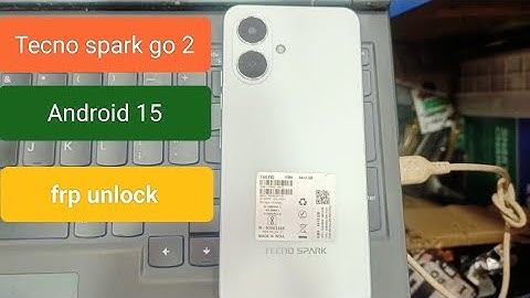 Tecno Spark Go 2 Frp with unlocktool | tecno android 15 frp unlock 2025