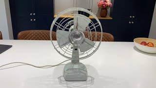 1960s KDK 10” oscillating desk fan type E-T5