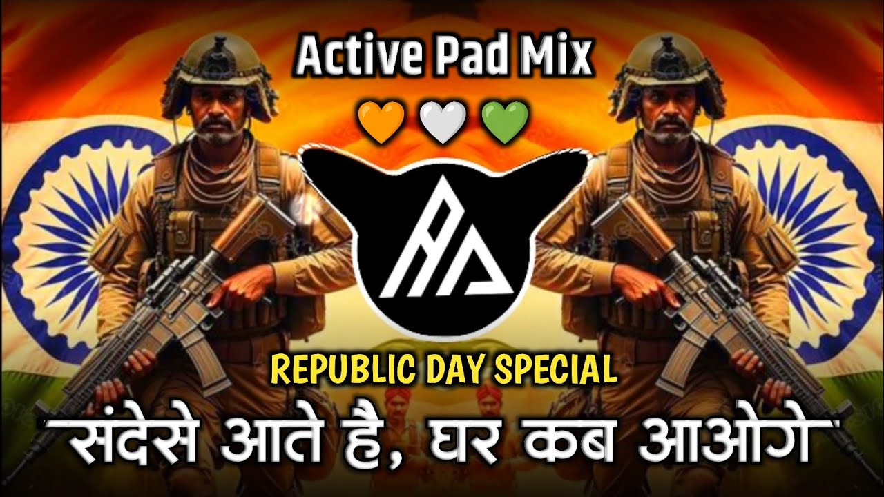 Sandese Aate Hain | Ghar Kab Aaoge | Border 2 Trending Song 2026 - Active Pad | AA STYLE OFFICIAL 