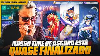 🌟 NOSSA SORTE NOS TIROS ESTÁ DE VOLTA! TIME DE ASGARD QUASE COMPLETO! SAINT SEIYA REBIRTH - X7GAME 🌟