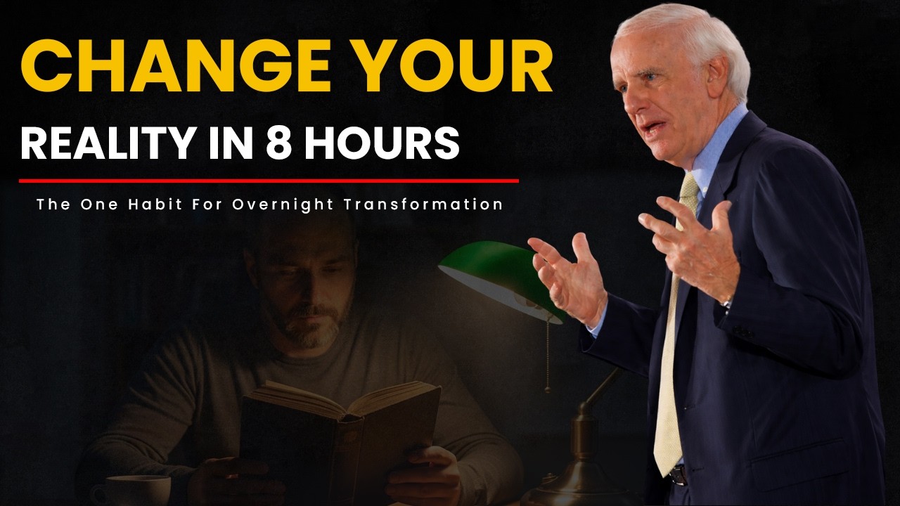 Change Your Reality in 8 Hours: The One Habit for Overnight Transformation | Jim Rohn