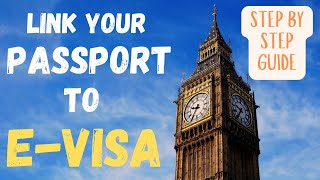 How to link your passport to your eVisa. Update your UKVI account | a step by step guide