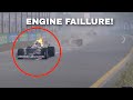 BIG engine fire in F1 Manager 22?! 😳