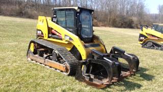 Caterpillar cat 267b tracked skid steer loader