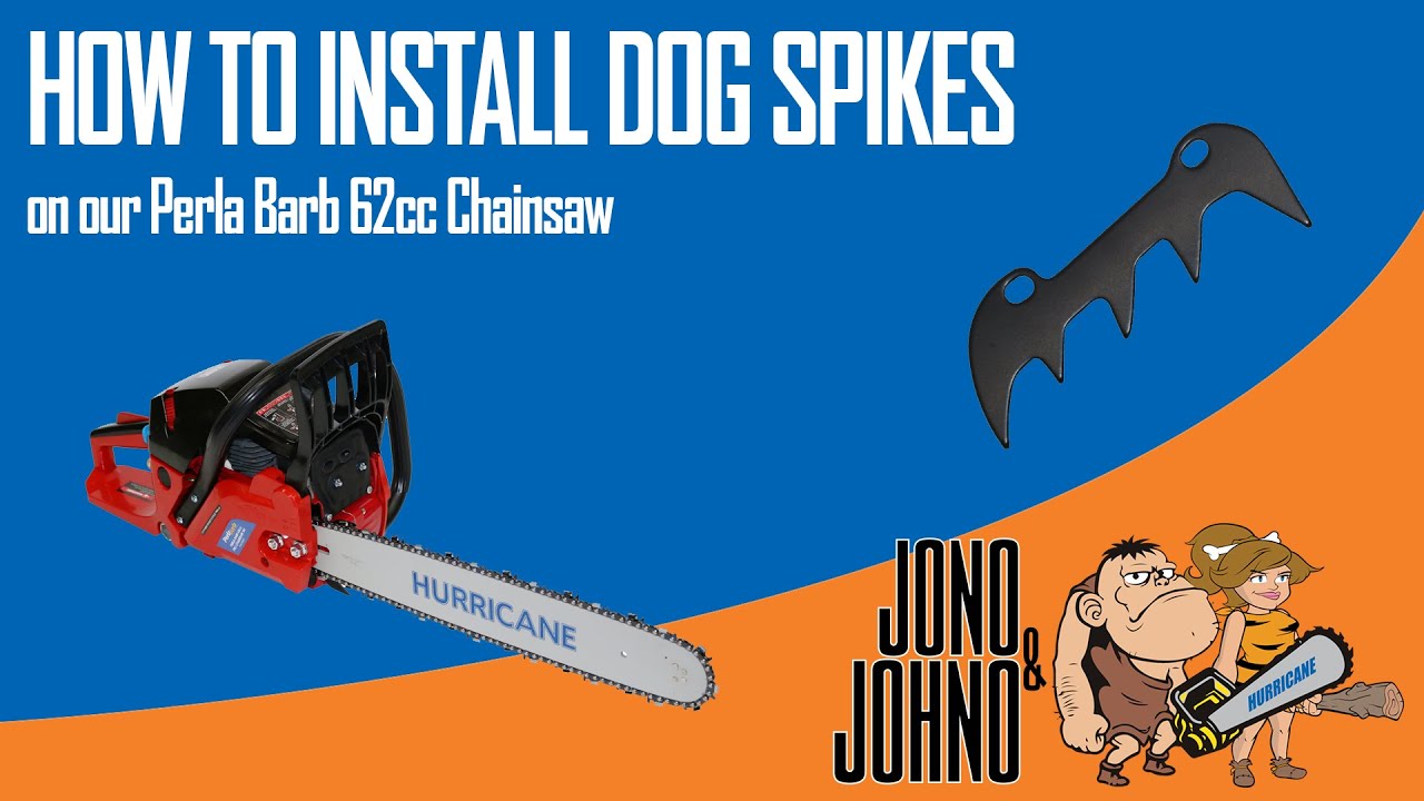 How to Install Dog Spikes on a Perla Barb 62cc Chainsaw: Step-by-Step ...