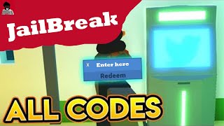 ROBLOX - All Jailbreak Codes 2019