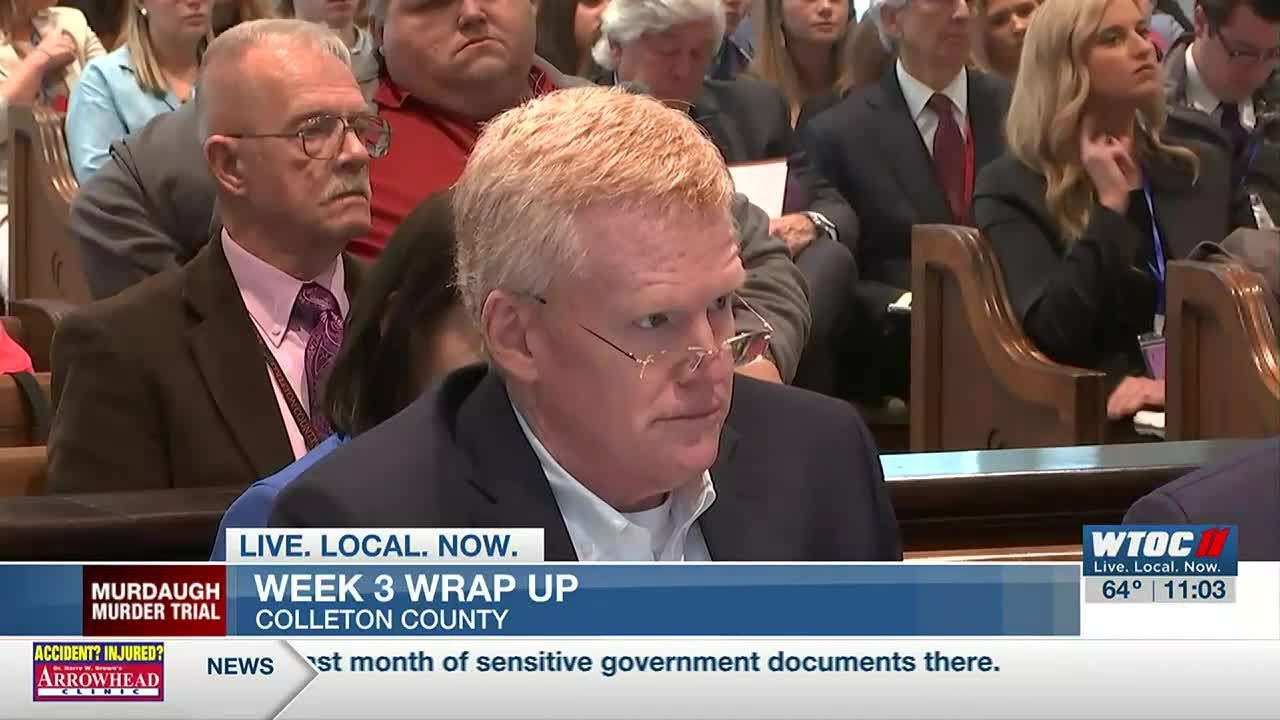Week three of Alex Murdaugh’s murder trial comes to a close - YouTube