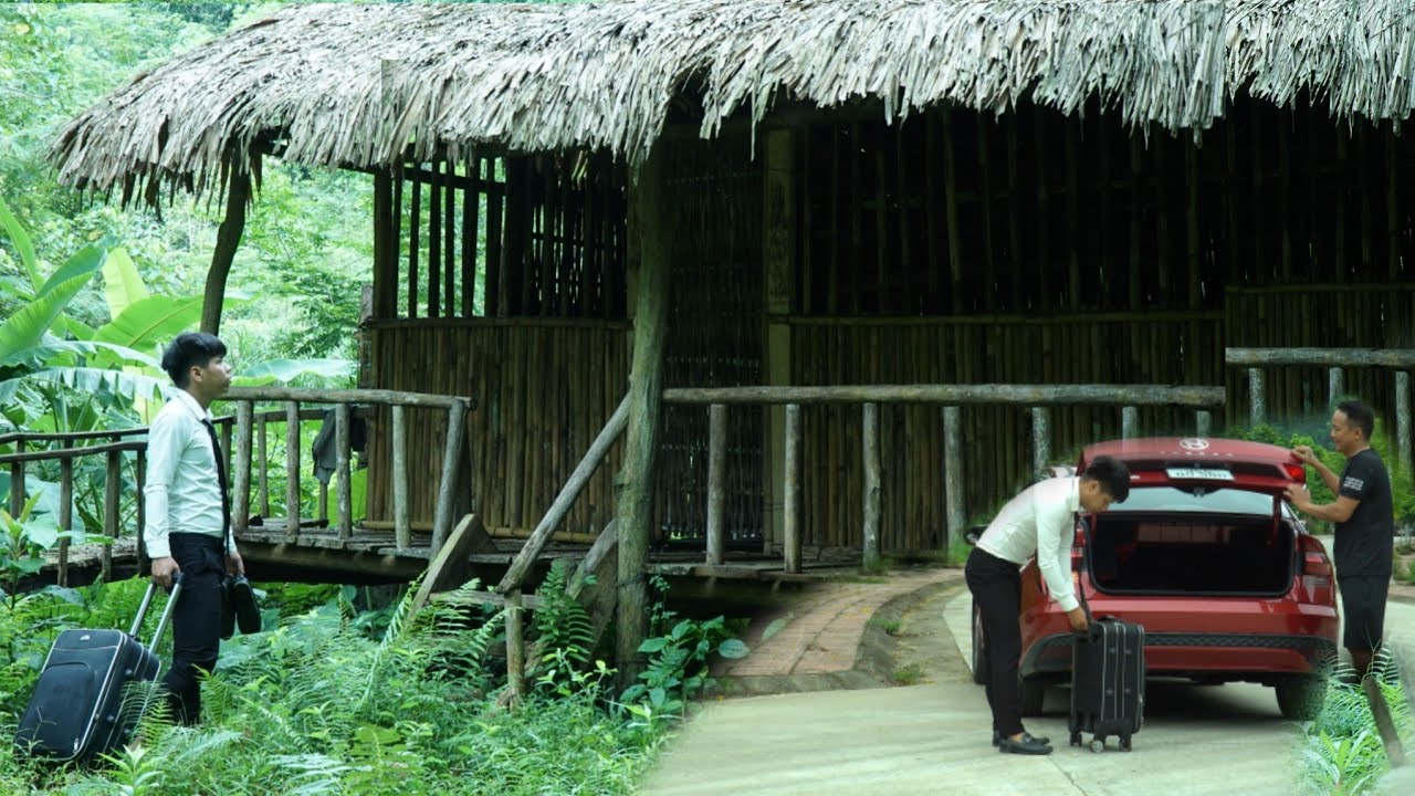 Генеральный директор уехал из города, чтобы вернуться и восстановить свой обветшалый дом.